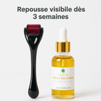 Le Pack Dermaroller PRO + Huile de Chébé: Stopper la chute de vos cheveux au niveau des Tempes