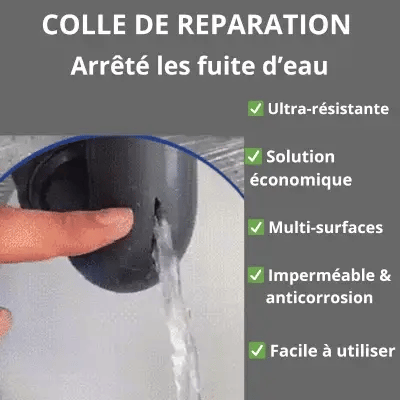 Colle de Réparation Ultra-Résistante A+B – Réparez Tout Sans Soudure En Quelques Minutes , 2 EN 1