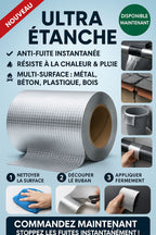 Ruban d’Étanchéité  Ultra Large 15 CM : Réparez vos fuites en quelques secondes sans plombier