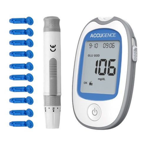 SURVEILLEZ VOTRE GLYCÉMIE CHEZ VOUS         Un kit complet et simple pour suivre votre glycémie à domicile
